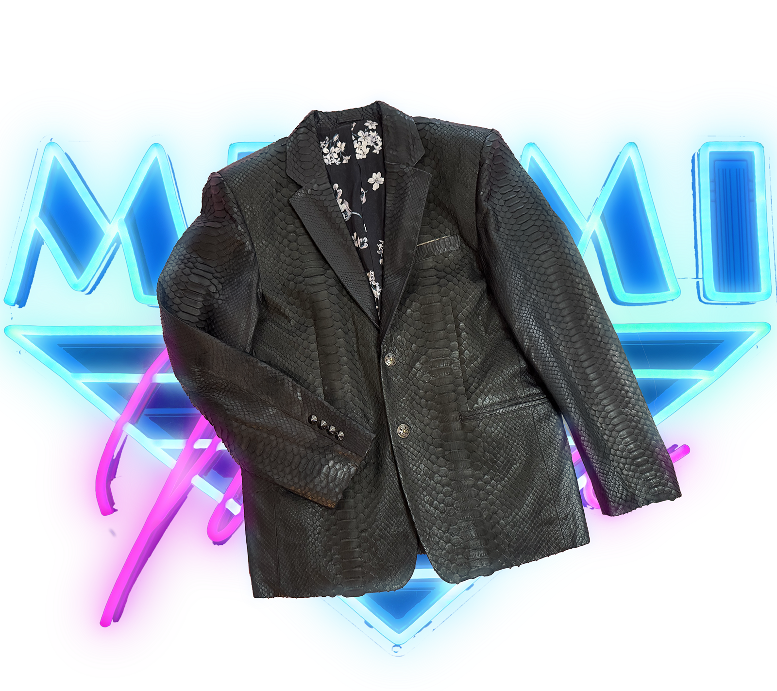 03_Miami Moto Serpiente Negra Jacket Lowered