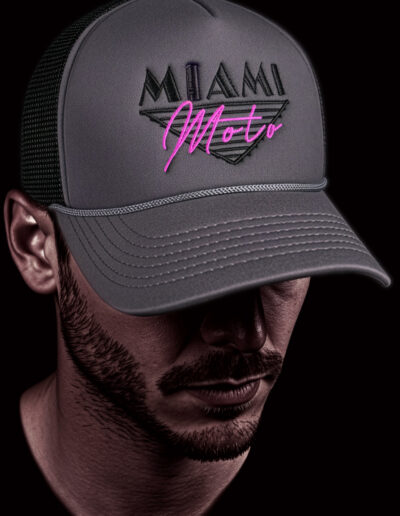 MiMo charcoal trucker