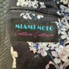 Miami Moto Label Serpiente Negra